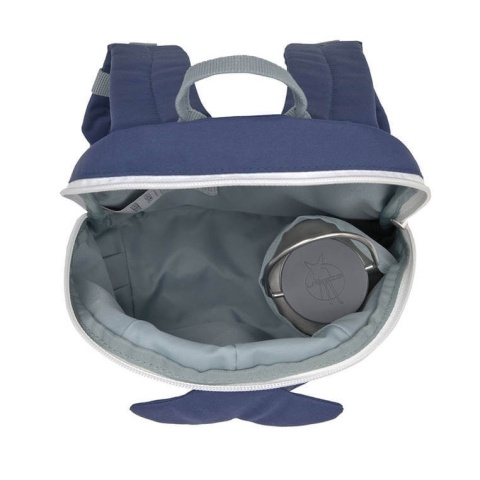 Mini plecak do przedszkola Lassig Wieloryb środek