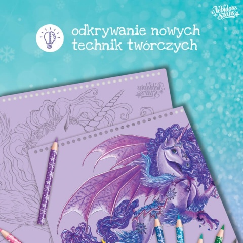 Szkicownik Nebulous Stars konie Firiaz&Daliaz nowe techniki