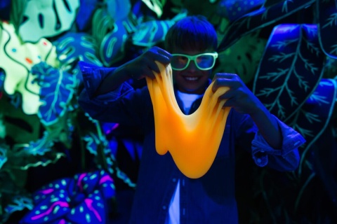 Pomarańczowy Slime Tuban Fluo Glow