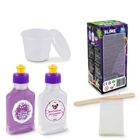 Zestaw Slime Tuban Świecący w Ciemności