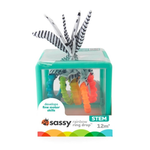Kostka sensoryczna Montessori Sassy
