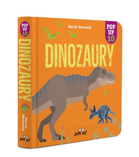 Książka Dinozaury pop-up Jupi Jo okładka