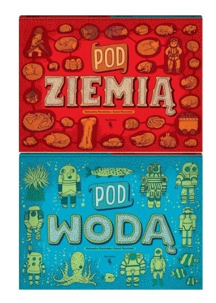 Książka Pod ziemią pod wodą Dwie Siostry