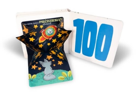 Książka pop-up Liczby Jupi Jo 100