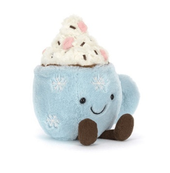 Maskotka Filiżanka Gorącej Czekolady z Piankami Jellycat bok