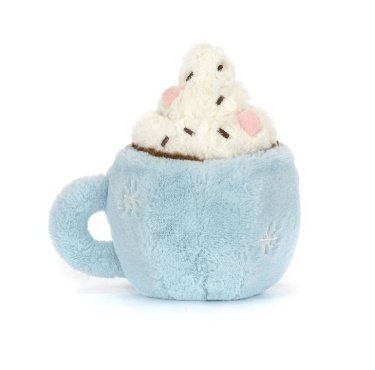 Maskotka Filiżanka Gorącej Czekolady z Piankami Jellycat tył