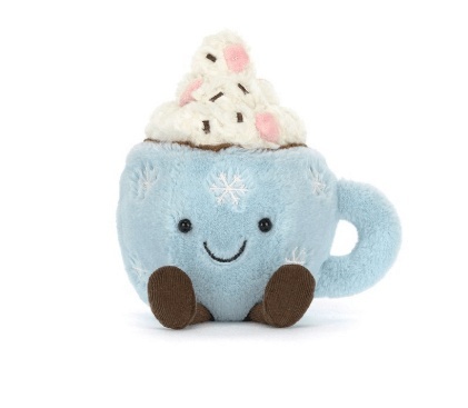 Maskotka Filiżanka Gorącej Czekolady z Piankami Jellycat przód