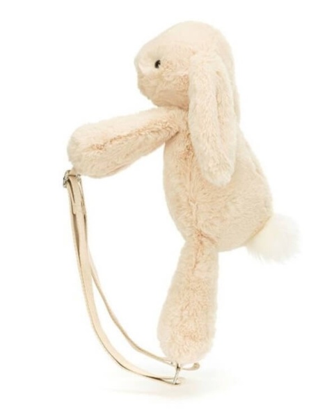 Plecak królik Jellycat bok