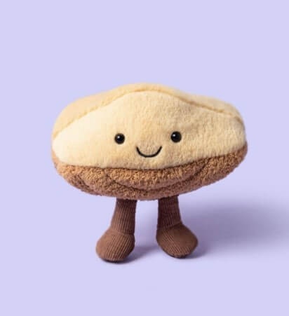 Pluszak Ciastko francuskie Magdalenka Jellycat przód