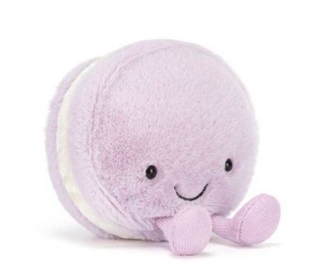 Pluszak makaronik Jellycat liliowy