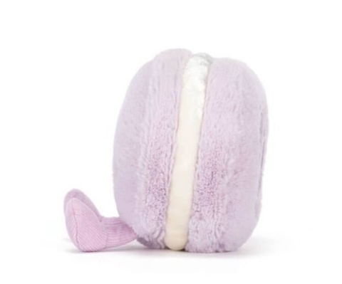 Pluszak makaronik Jellycat liliowy bok