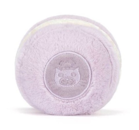 Pluszak makaronik Jellycat liliowy tył