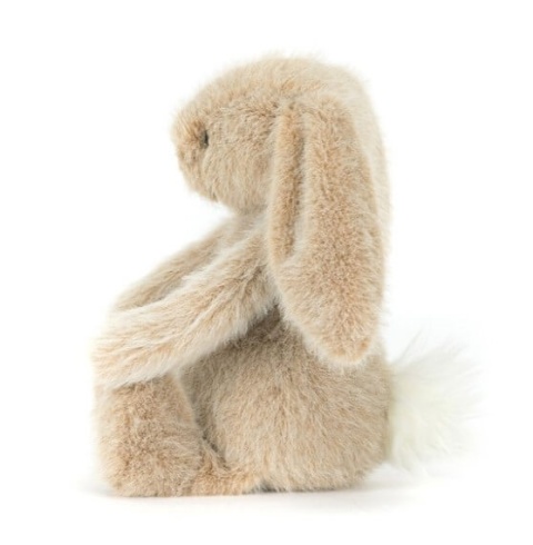 Pluszak króliczek Jellycat flufflet naturalny beż bok