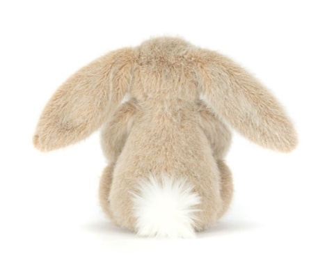 Pluszak króliczek Jellycat flufflet naturalny beż tył