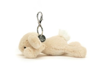 Breloczek króliczek smudge Jellycat beżowy