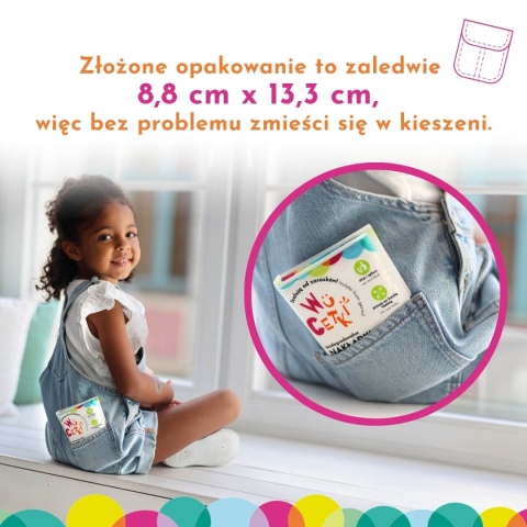 nakładki na toaletę WuCetki jednorazowe małe opakowanie