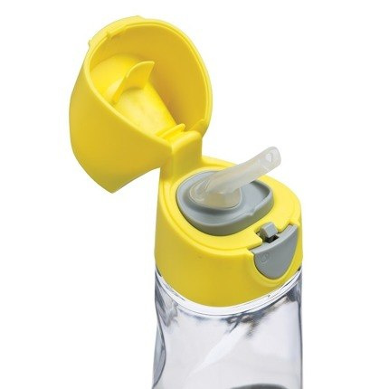 B.Box Bidon tritanowy ze słomką 450ml, Lemon Sherbet B.Box Bidon tritanowy ze słomką 450ml, Lemon Sherbet