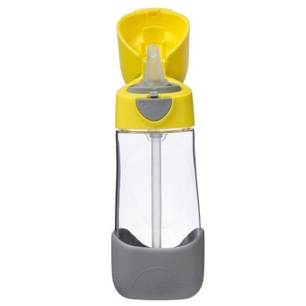 B.Box Bidon tritanowy ze słomką 450ml, Lemon Sherbet B.Box Bidon tritanowy ze słomką 450ml, Lemon Sherbet