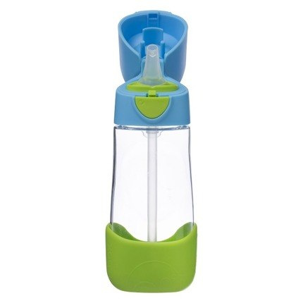 B.Box Bidon tritanowy ze słomką 450ml, Ocean Breeze B.Box Bidon tritanowy ze słomką 450ml, Ocean Breeze