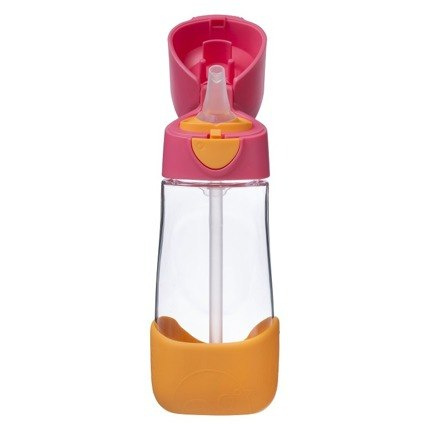 B.Box Bidon tritanowy ze słomką 450ml, Strawberry Shake B.Box Bidon tritanowy ze słomką 450ml, Strawberry Shake