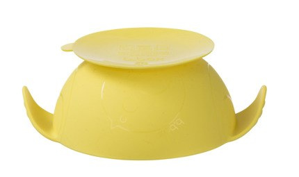 B.Box Silikonowa miseczka z przyssawką i łyżeczką Lemon Sherbet B.Box Silikonowa miseczka z przyssawką i łyżeczką Lemon Sherbet