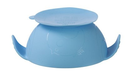 B.Box Silikonowa miseczka z przyssawką i łyżeczką Ocean Breeze B.Box Silikonowa miseczka z przyssawką i łyżeczką Ocean Breeze
