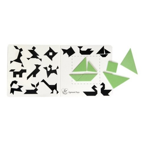 Egmont Toys Układanka magnetyczna - Tangram