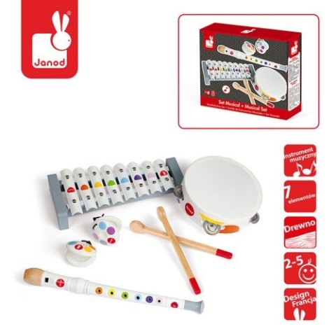 Zestaw instrumentów dla dzieci Janod Confetti