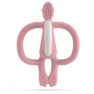 MATCHSTICK MONKEY Blush Gryzak Masujący ze Szczoteczką