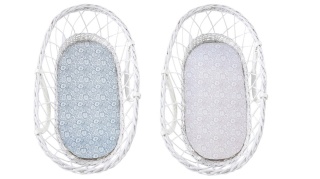 SLEEPEE Prześcieradło do gondoli We Care 2-pak Grey/Pink