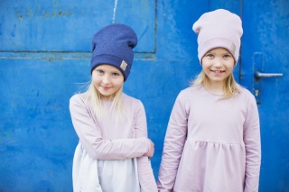 Granatowa czapka beanie Tuss