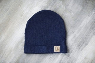 Granatowa czapka beanie Tuss