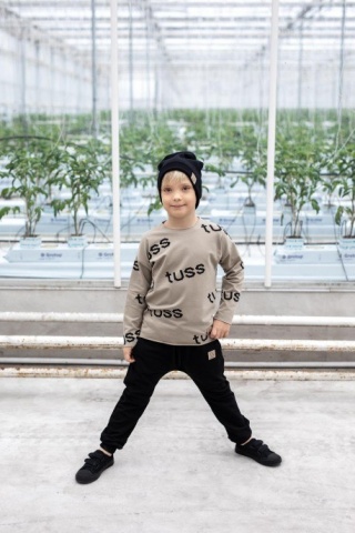 TUSS Spodnie Baggy czarne