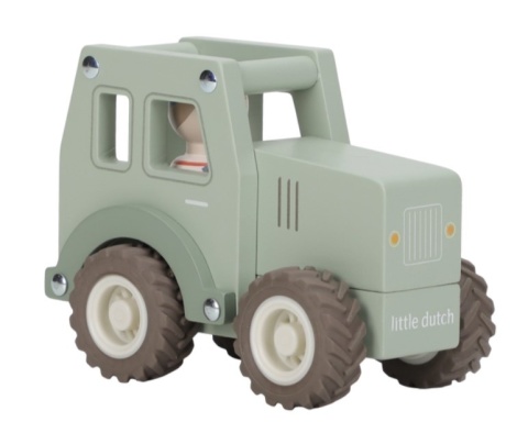 Drewniany traktor Little Dutch
