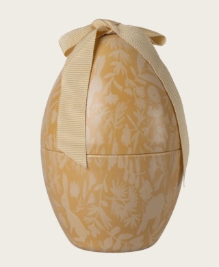 Jajko wielkanocne Maileg średnie kremowe żółte