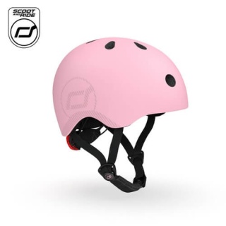Różowy kask Scootandride dla starszych dzieci i nastolatków M-L