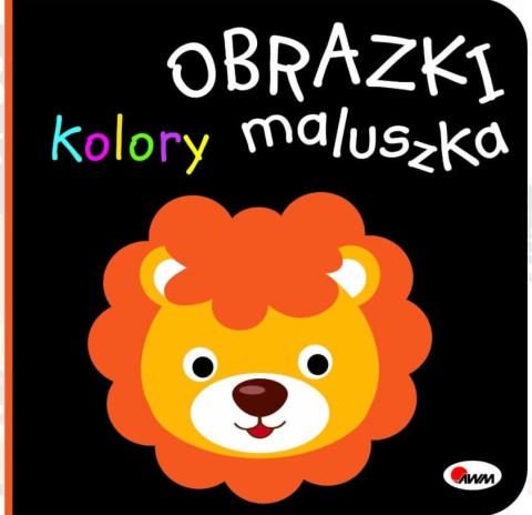 Książka kontrastowa Kolory AWM obrazki maluszka