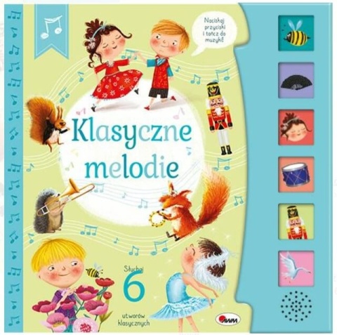 Książka dźwiękowa Klasyczne melodie AWM okładka