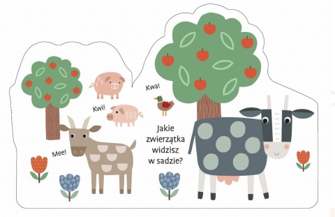 Książka A kuku! na wsi AWM zwierzęta