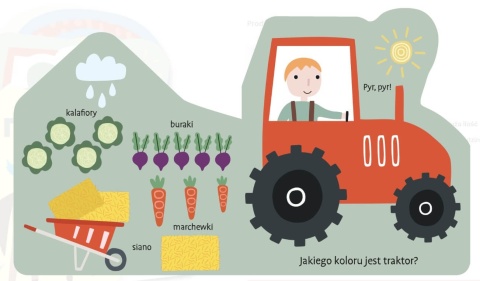 Książka A kuku! na wsi AWM traktor