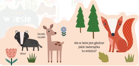 Książka A kuku! w lesie AWM