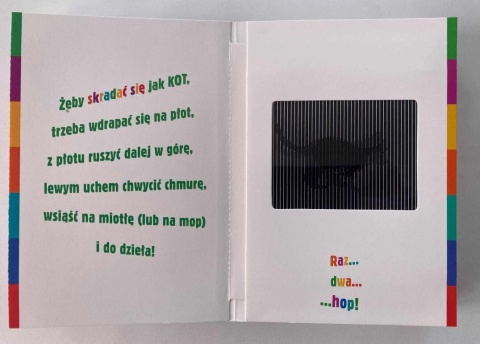 Książka z animacjami 3D Galopem! AWM kot