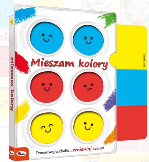 Książka mieszam kolory AWM  okładka