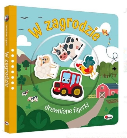 Książka W zagordzie AWM drewniane figurki okładka