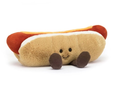 Maskotka Hot Dog Jellycat przód