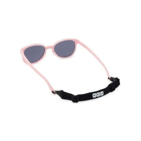 Jasnoróżowe okulary przeciwsłoneczne Kietla Wazz 0-1 - gumka za głowę