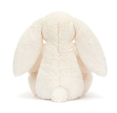 Przytulanka Króliczek Jellycat Berry z kwiecistymi uszami kremowy tył