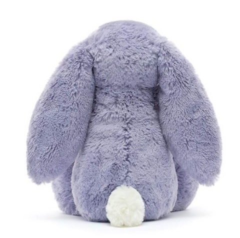 Przytulanka Króliczek Jellycat fioletowy tył