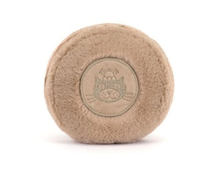 Pluszak makaronik Jellycat czekoladowy tył