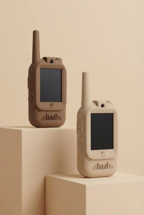 Video Walkie Talkie KidLupe beżowe i brązowe